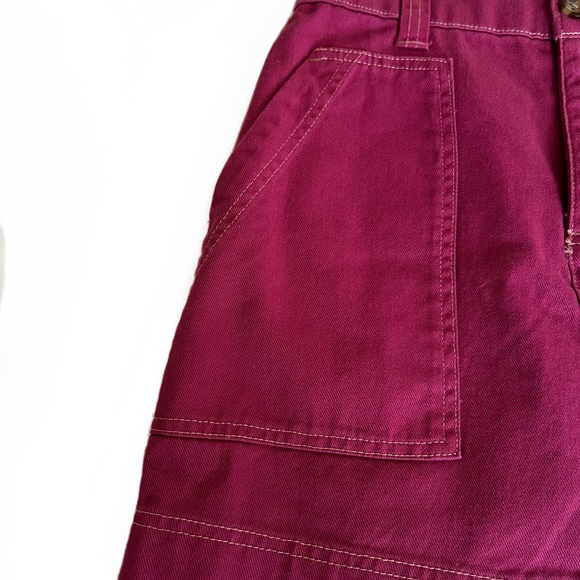 Old Navy Fuchsia Pink Mini Skirt Size 0 - Picture 6 of 13